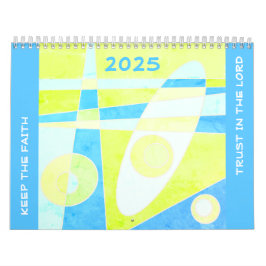 Behålla Faith - Trust in LORD (Blue Calendar) Kalender
