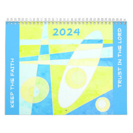 Behålla Faith - Trust in LORD (Blue Calendar) Kalender