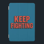 Behålla Fighting - 3D-fetstil iPad Mini Skydd<br><div class="desc">Öka motivationen med den här slående 3D-designen "Behålla Fighting"! Fet,  dynamisk och synligt kraftfull.</div>