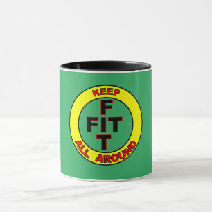 BEHÅLLA FIT Mugg