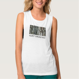 Behålla för foto av gammal Gräs Bark Linne Med Racerback