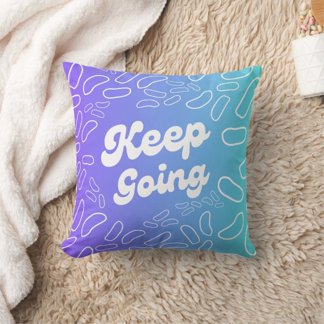 Behålla Going Inspiration Kudde (Filt)