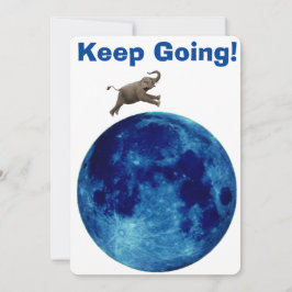 Behålla Going Notecard Julkort