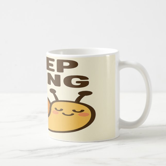 Behålla Going Snigel - Utformning av strålskäl Kaffemugg (Höger)