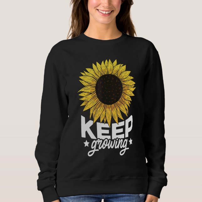 Behålla Growing Flowers Gardener Botanical Gardene T Shirt (Framsida)