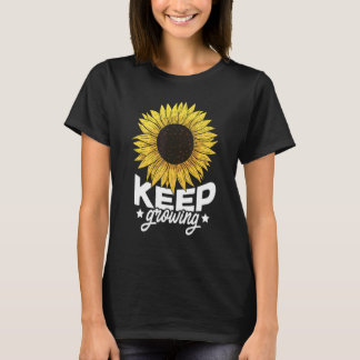 Behålla Growing Flowers Gardener Botanical Gardene T Shirt