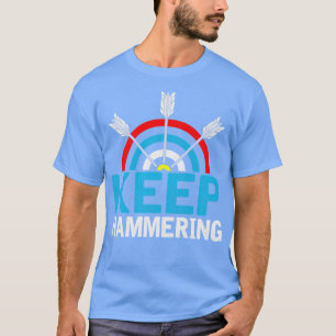 Behålla Hammering-Älskare T Shirt