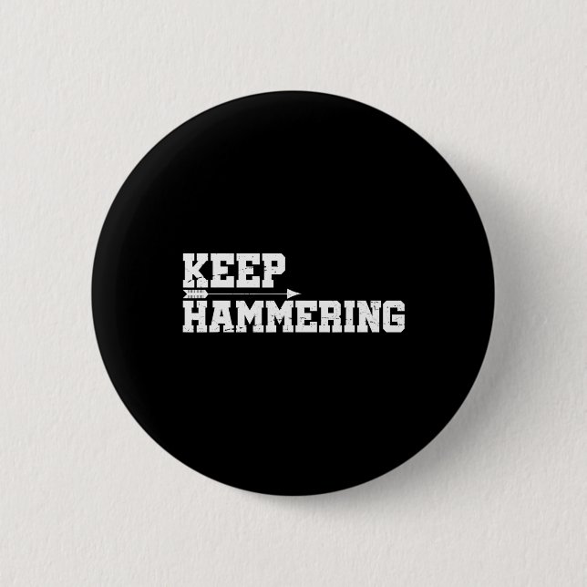Behålla Hammering Archery Motivational archery Bow Knapp (Framsida)