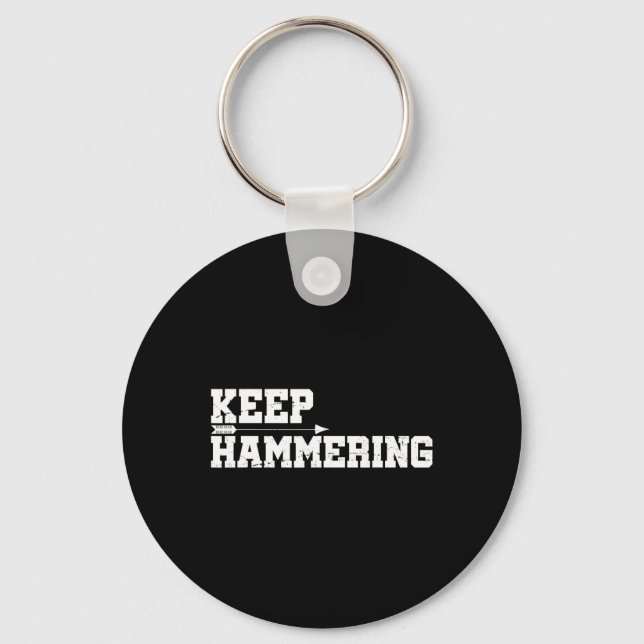 Behålla Hammering Archery Motivational archery Bow Nyckelring (Framsida)