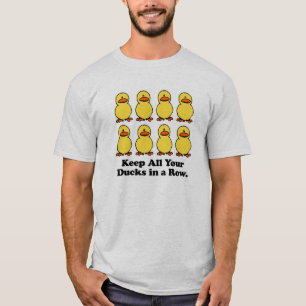 Behålla hela Ankorna på en rad T-shirt