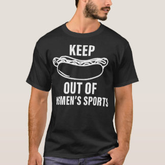 Behålla Hett-Hundar från kvinnoidrott T Shirt