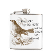 Behålla Hope in Your Heart Singing Bird on Gren