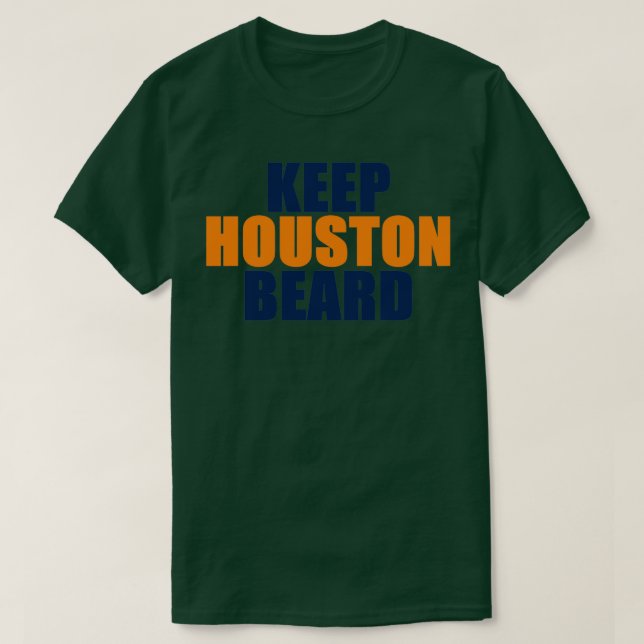 BEHÅLLA HOUSTON BEARD T SHIRT (Design framsida)