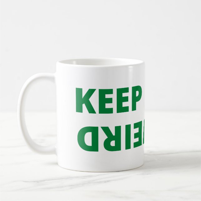 Behålla IT-konstig Kaffemugg (Vänster)