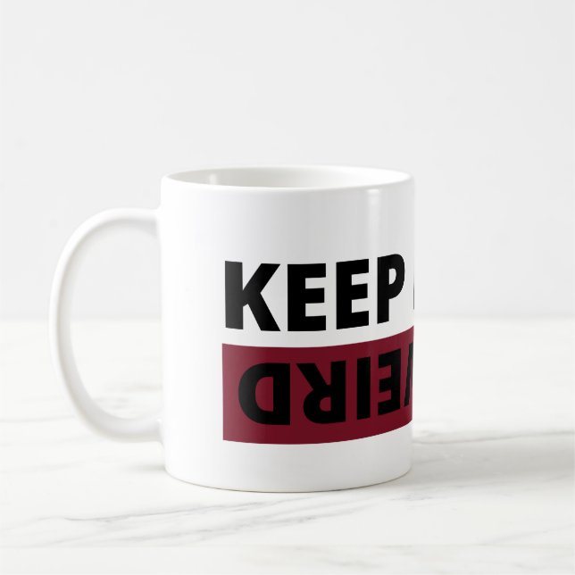 Behålla IT-konstig Kaffemugg (Vänster)