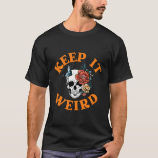 Behålla IT Konstig Morbid Halloween T Shirt