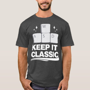 Behålla IT-kontroll för klassiska videospel, WASD- T Shirt