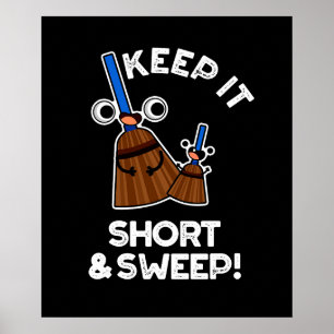 Behålla IT Kort och svepande Mörk BG Poster