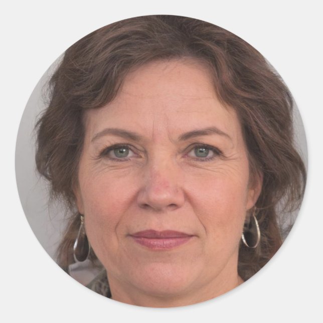 Behålla IT-Roligt Runt Klistermärke (Framsida)