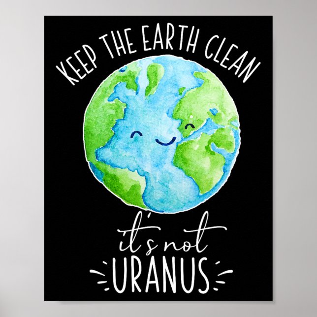 Behålla Jorden Rena Det är inte uranus Lusnyj Poster (Framsidan)
