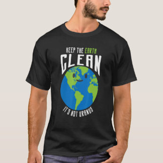 Behålla Jorden Rena Det är inte uranus Lusnyj T Shirt