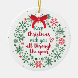 Behålla jul med ditt prydnadsföremål julgransprydnad keramik