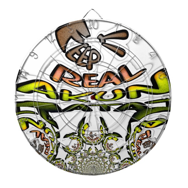Behålla: Kaleidoscope Art-utskrift/grafik Darttavla (Framsidan)