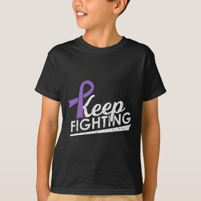 Behålla Kamp mot Alzheimers epilepsianfallsfeber T Shirt (Framsida)