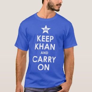Behålla Khan och fortsätt med Pakistan Cricket Cla T Shirt