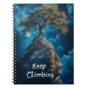 Behålla Klimatberget Journal - Motiverande Bok Anteckningsbok