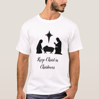 Behålla Kristus i jul T Shirt