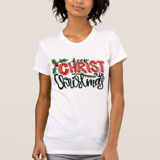 Behålla Kristus i jul T Shirt