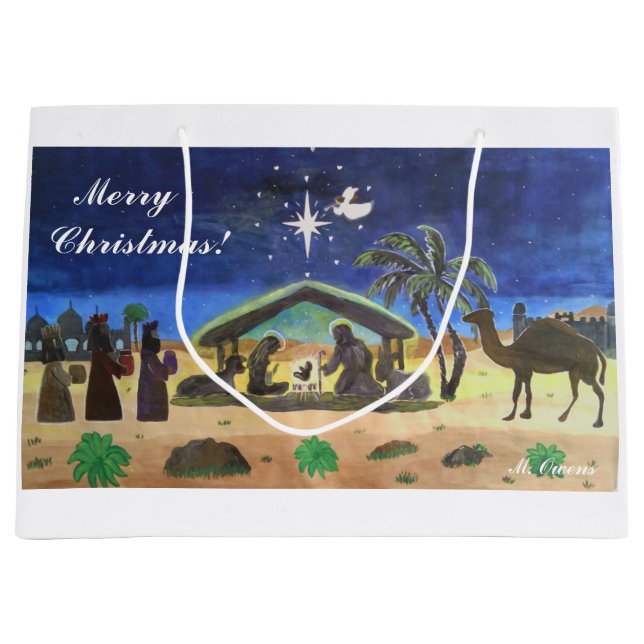 Behålla Kristus i julklapparna (Framsidan)