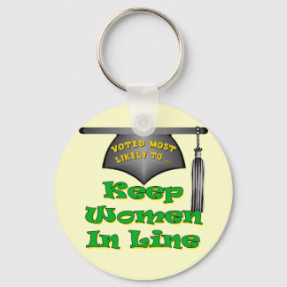 Behålla Kvinnor på rad Nyckelring
