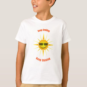Behålla Lekning och Behålla Shining T Shirt