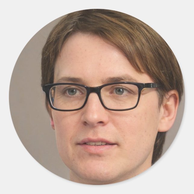 Behålla ler runt klistermärke (Framsida)