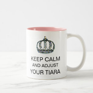 "BEHÅLLA LUGN AND ADJUST DIUR TIARA" Diva Mugg