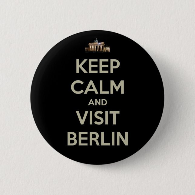 behålla lugn besök berlin knapp (Framsida)