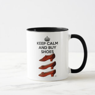 Behålla Lugn Buy Shoes Mugg