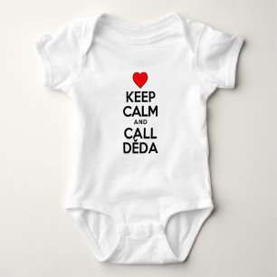 Behålla Lugn Call Deda Tee Shirt