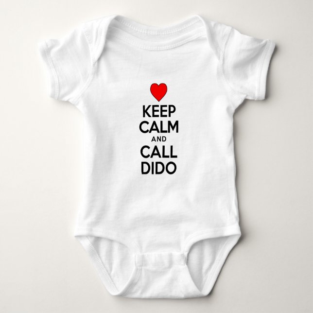 Behålla Lugn Call Dido Tee Shirt (Framsida)