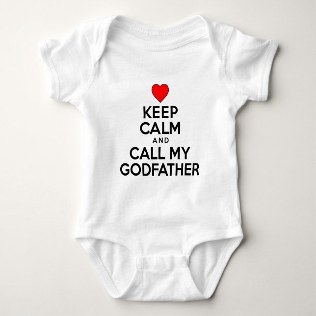 Behålla Lugn Call Godfather Tee (Framsida)