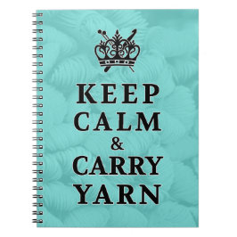 Behålla Lugn Carry Yarn ・ Craft Ideas Anteckningsbok