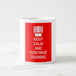 Behålla Lugn Chef Jumbo Mugg