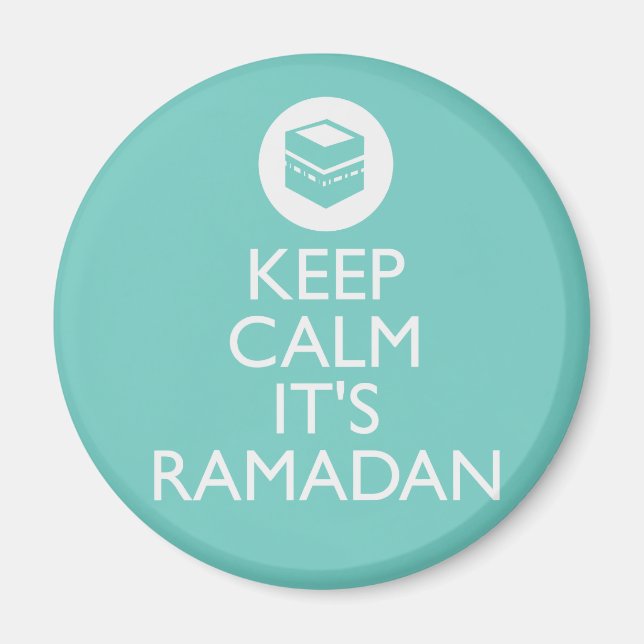 Behålla Lugn Det är Ramadan! Magnet (Framsidan)