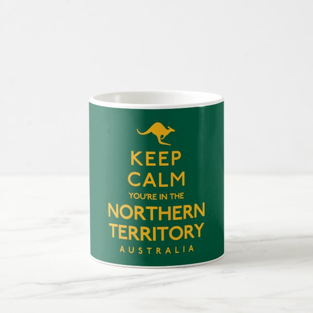 Behålla Lugn Du befinner dig i norra territoriet Kaffemugg (Center)