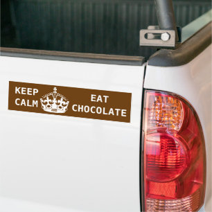 BEHÅLLA LUGN EAT CHOCOLATE BILDEKAL