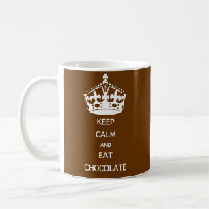 BEHÅLLA LUGN EAT CHOCOLATE KAFFEMUGG