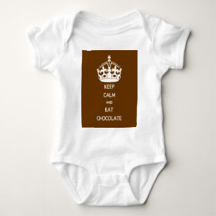BEHÅLLA LUGN EAT CHOCOLATE T SHIRT