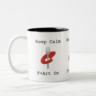 Behålla Lugn F+Art på Mugg av F+Art Cafe